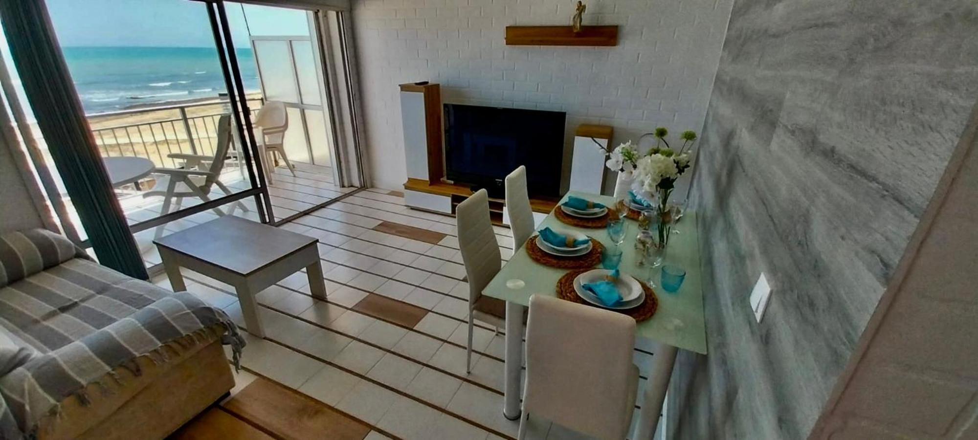 Beachfront Apartment - La Mata トレビエハ エクステリア 写真